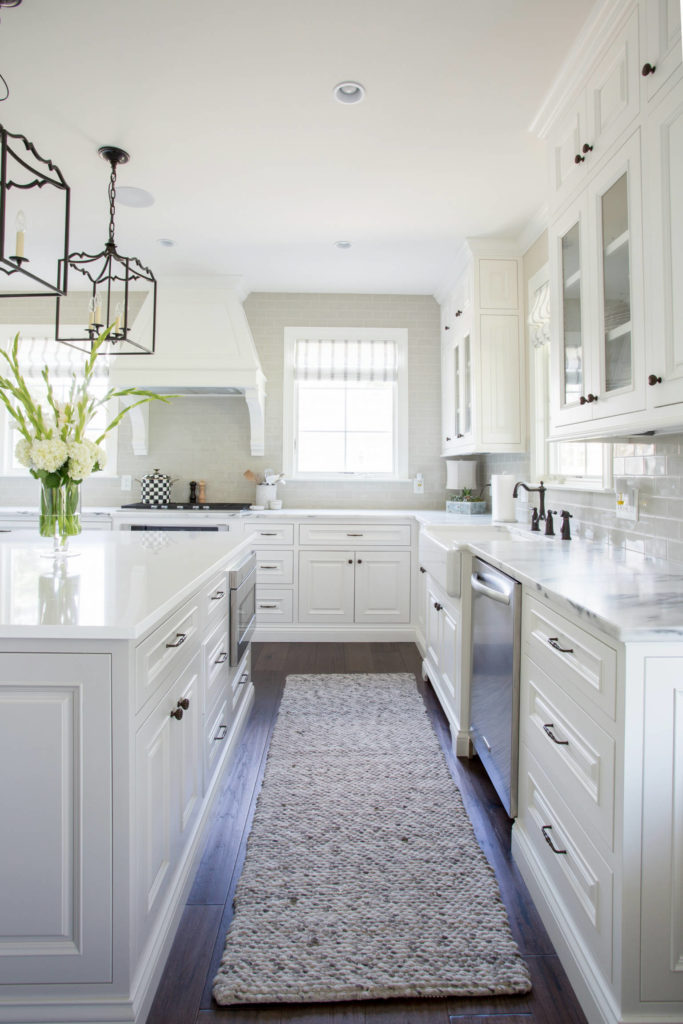 Ocean White Kitchen ADEX USA tile Adex USA