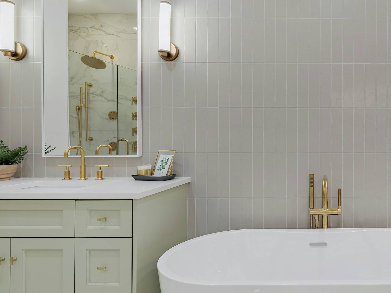 Bathroom textured tiles | Adex USA