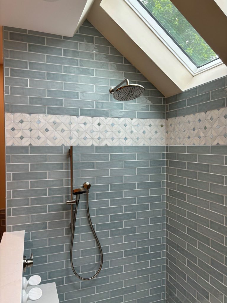 Habitat Gray Pewter Glossy Bathroom ADEX USA tile | Adex USA, image size:768x1024